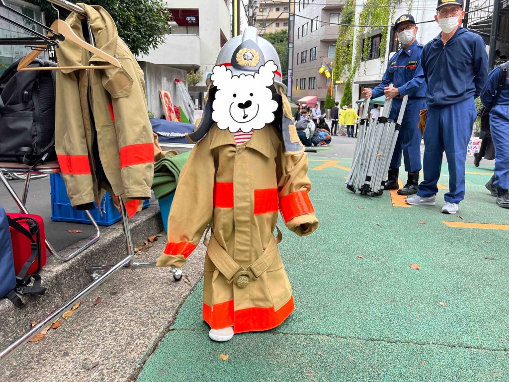 恵比寿ビール坂祭り　消防士　消防署　消防団
